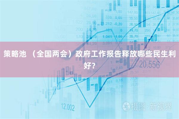 策略池 （全国两会）政府工作报告释放哪些民生利好？